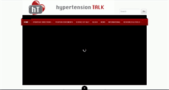 Desktop Screenshot of hypertensiontalk.com