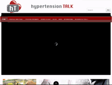 Tablet Screenshot of hypertensiontalk.com
